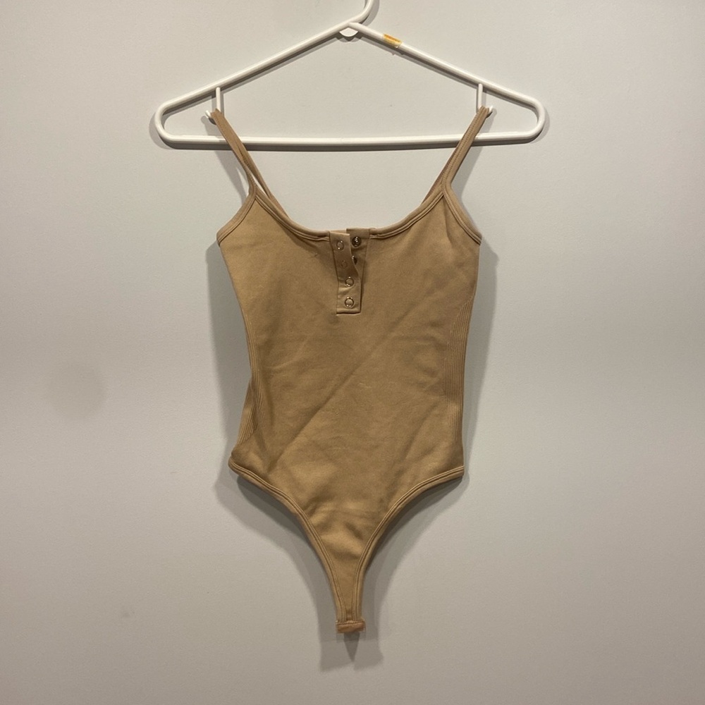 Beige bodysuit brand new